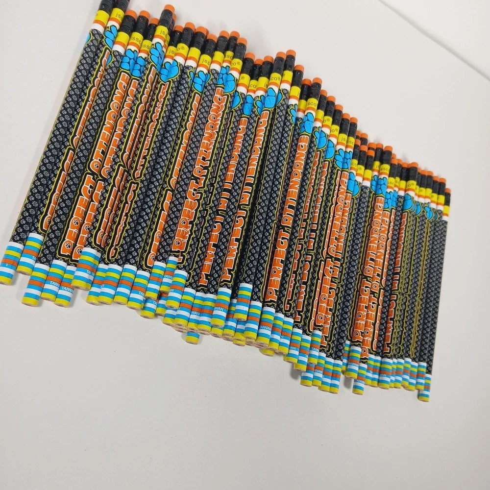 Perfect Attendance Paw Pencils Set of 95 School Pencils Student Award New JSSCO